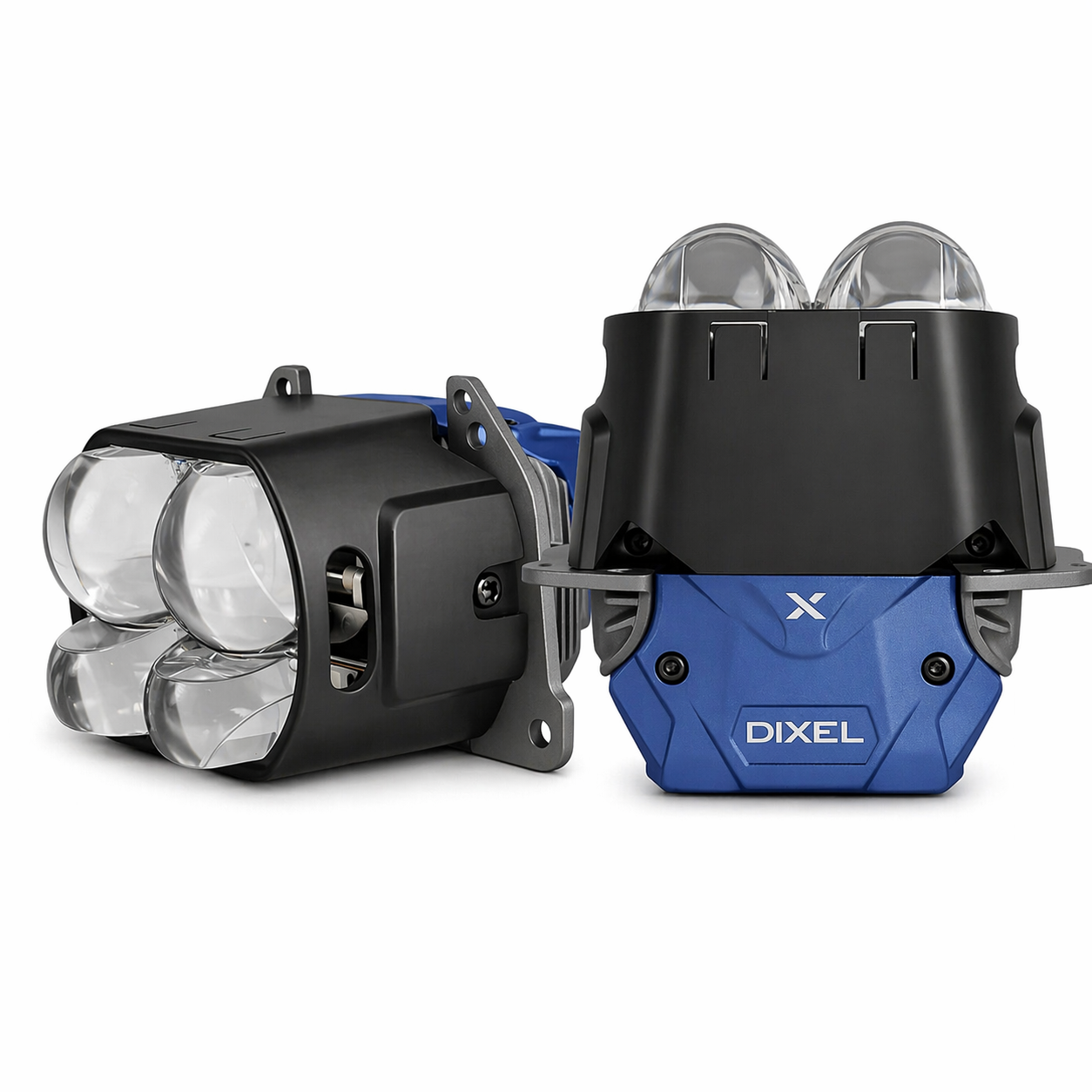 DIXEL DS3400-4 как прямоугольный BI-LED модуль для проектов на Geely Monjaro