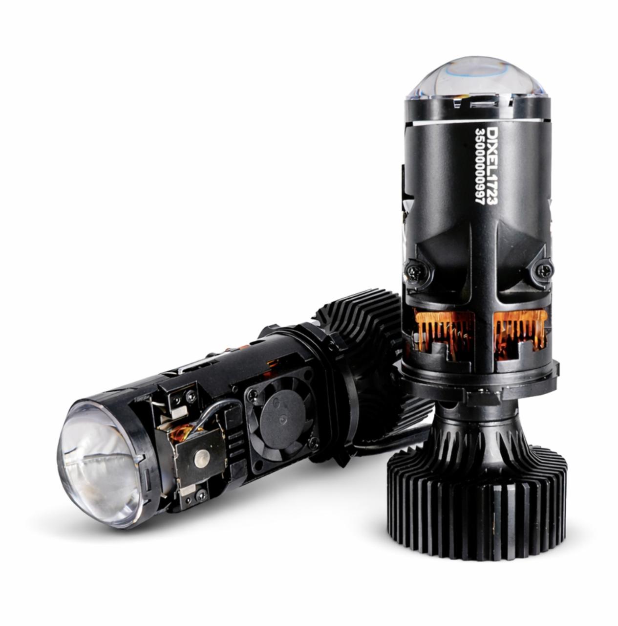 Мини линзы DIXEL H4 разных серий