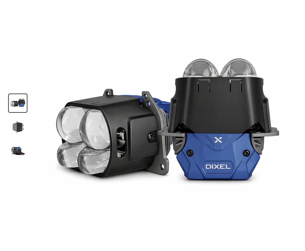 Прямоугольный BI-LED модуль DIXEL DS3400-4 для узкой и нестандартной фары
